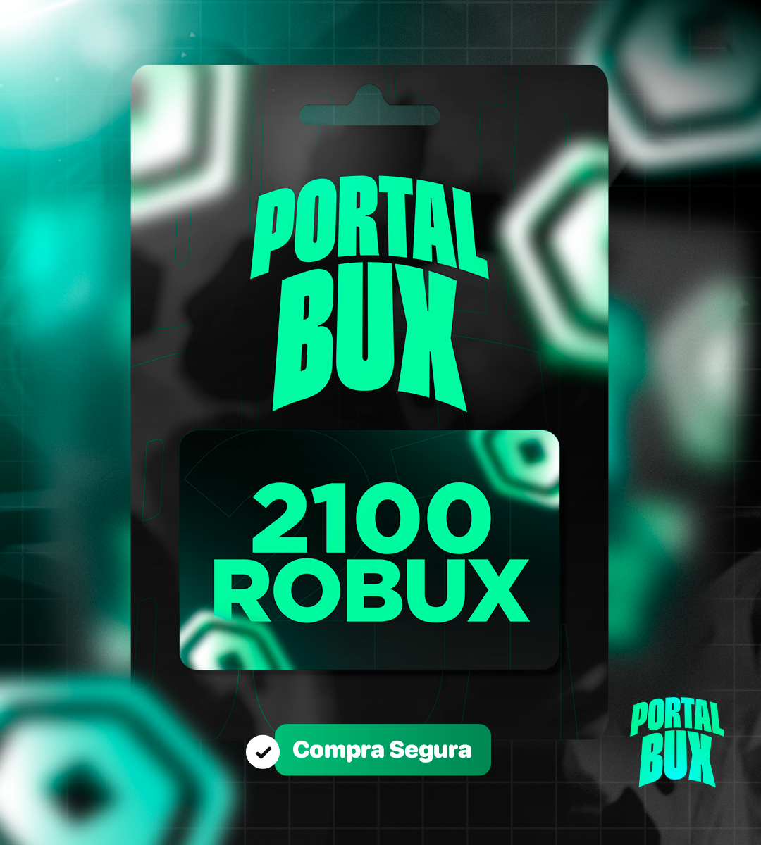 Pacote de 2.100 Robux